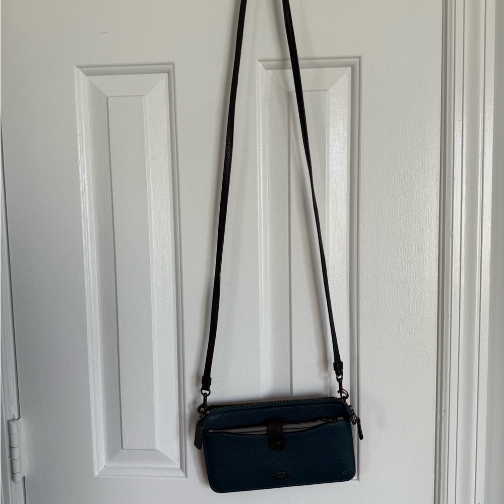 Coach Black and Blue Women's Crossbody Bag
